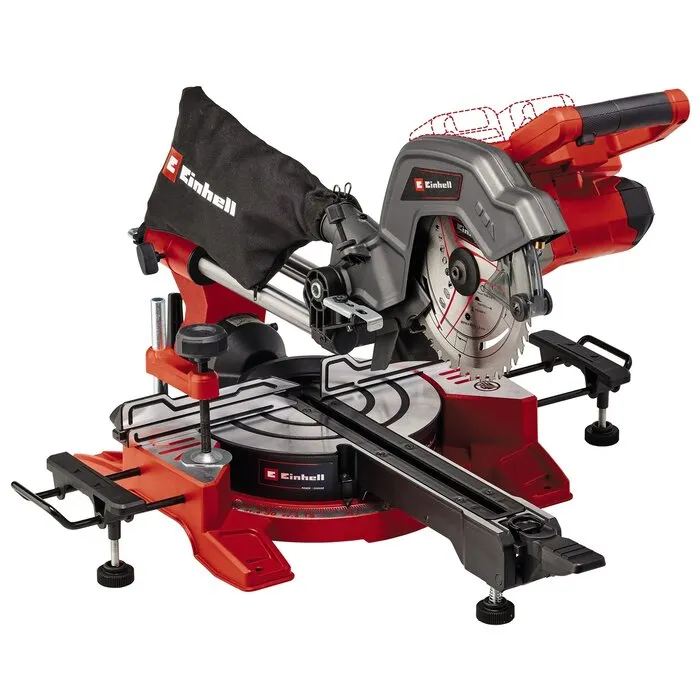 Einhell Gereedschap Einhell TE-MS 36/8 L Li Solo - Accu Radiaal-, Afkort-/Verstekzaag - Ø216 mm - Power X-Change