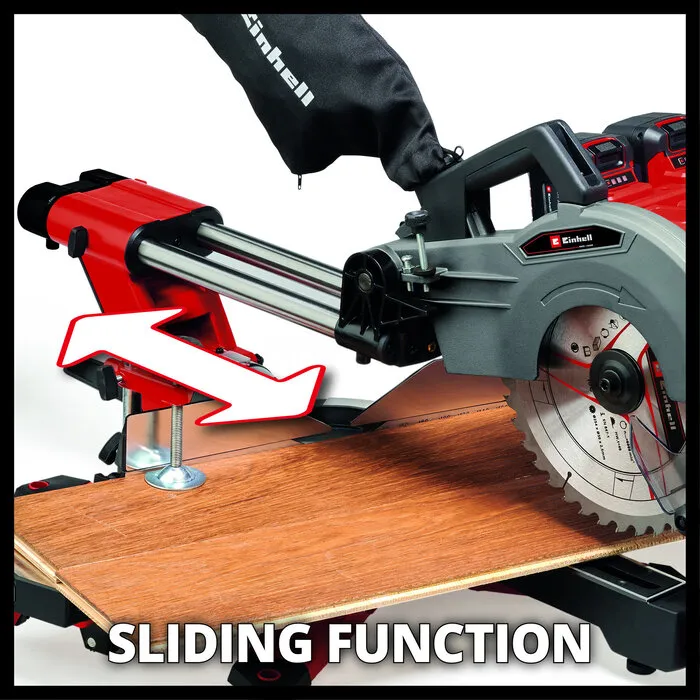 Einhell Gereedschap Einhell TE-SM 36/10 L Li Solo - Accu Radiaal-, Afkort-/Verstekzaag - Ø254 mm - Power X-Change