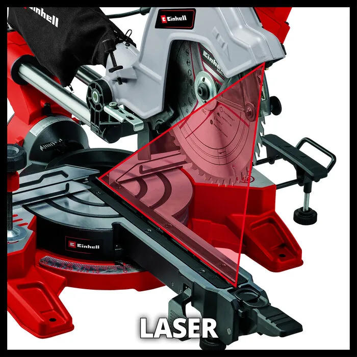 Einhell Gereedschap Einhell TE-SM 10 L Dual - Radiaal-, Afkort-/Verstekzaag - Ø254 mm