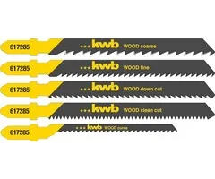 KWB KWB Decoupeerzaagblad set 5 delig 617285