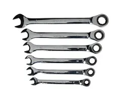 Benson Tools Benson Steek- en Ringratelsleutelset 6-delig Cr-V (007703)