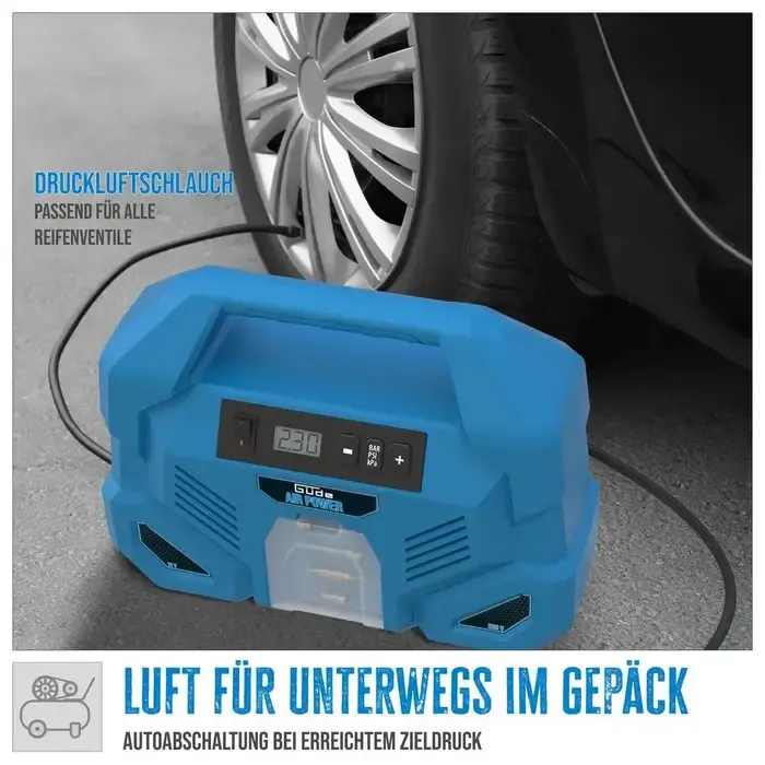 Güde Güde Airpower Dual Drive 12/230V/5-delige Compressor