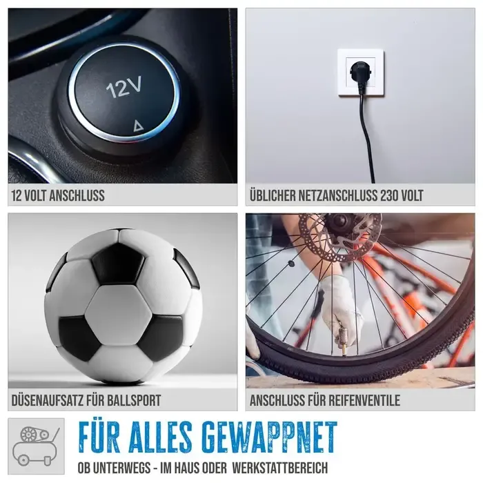 Güde Güde Airpower Dual Drive 12/230V/5-delige Compressor