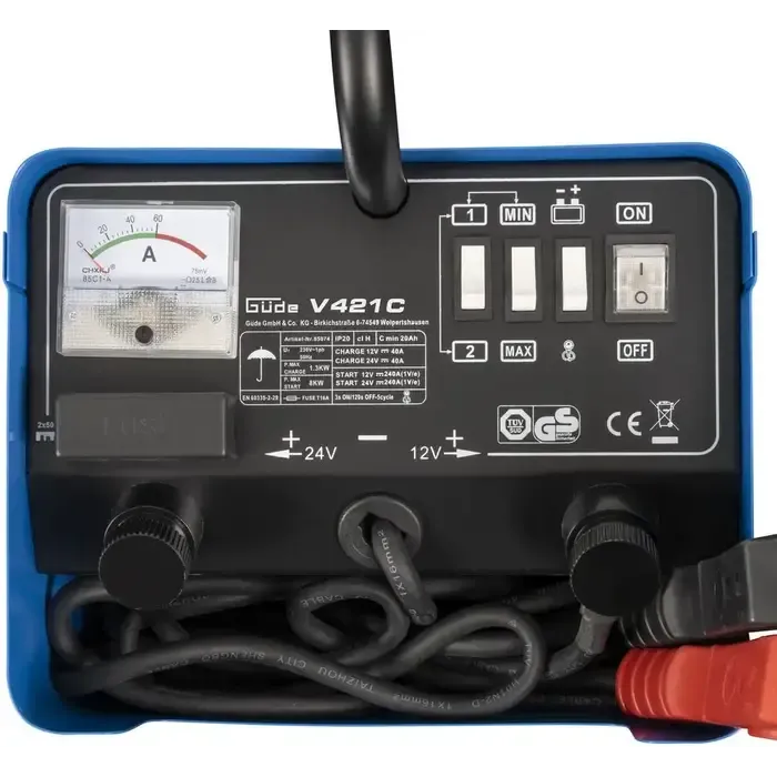 Güde Güde Acculader V 421 C snelstarter 20 -  800Ah