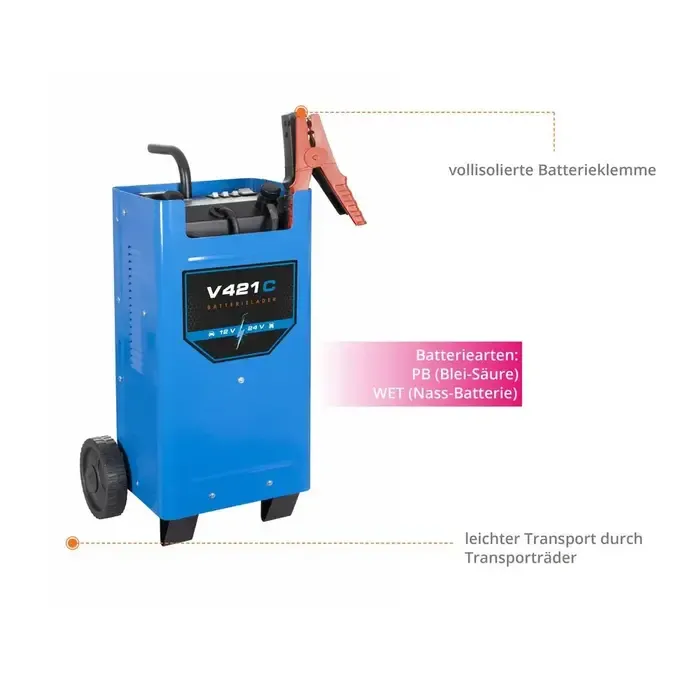 Güde Güde Acculader V 421 C snelstarter 20 -  800Ah