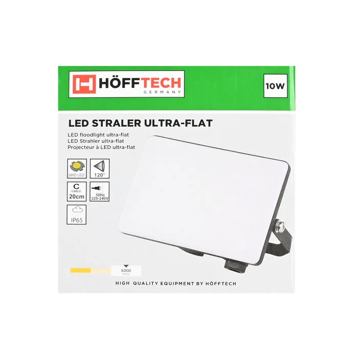 Höfftech Hofftech LED Straler Ultra Flat 10W IP65