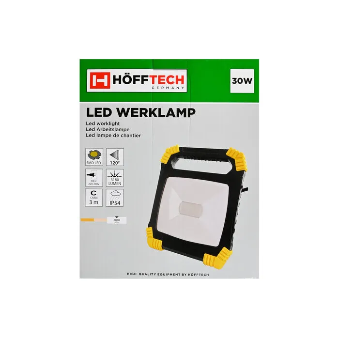 Höfftech Hofftech LED Werklamp 30W 3180 lm 6000 K