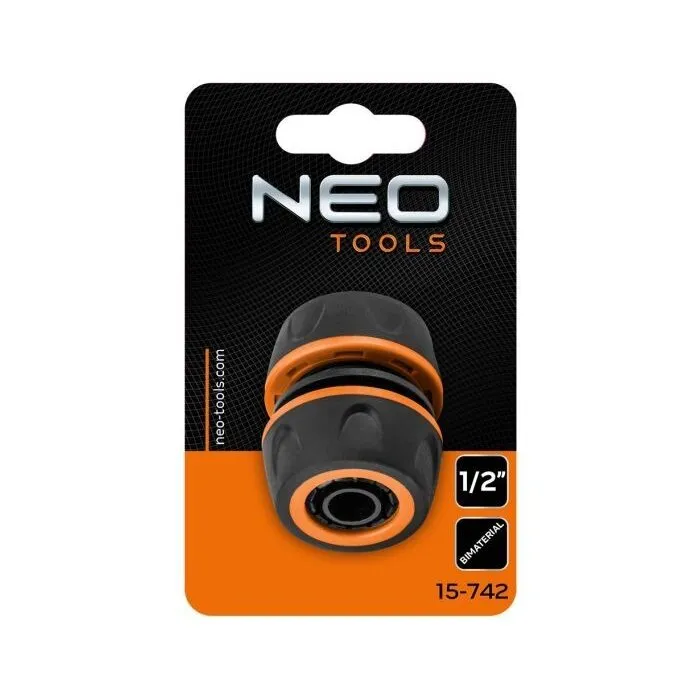 NEO NEO Slangreparator 1/2" – Slangverbinder voor Irrigatie en Sproeisystemen