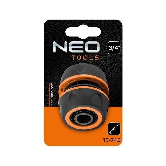 NEO NEO Slangreparator 3/4" – Slangverbinder voor Irrigatie en Sproeisystemen