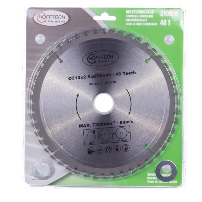 Höfftech Hofftech Cirkelzaagblad 210 x 48 tands