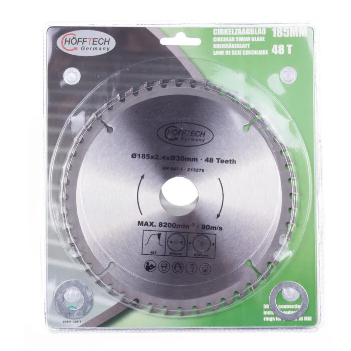 Höfftech Hofftech Cirkelzaagblad 185 x 30 - 48 tands