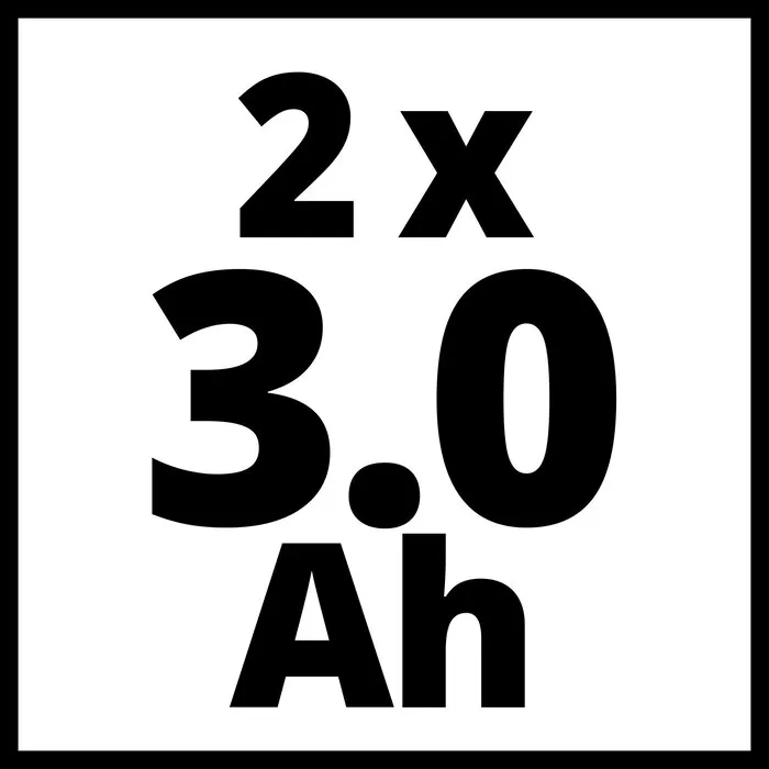 Einhell Gereedschap Einhell 18 V/3.0 Ah Plus Accu DUO-pack - 2 accu's - Power X-Change
