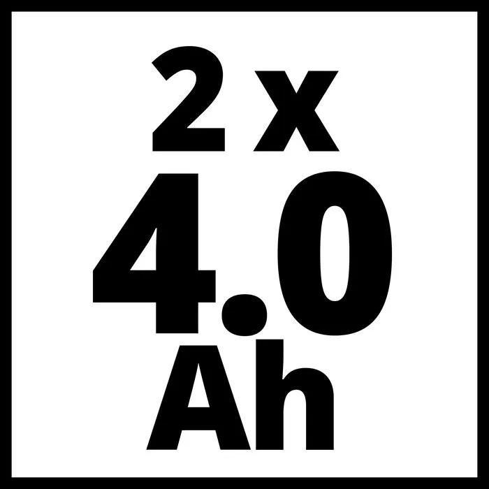 Einhell Gereedschap Einhell 18 V/4.0 Ah Plus Accu DUO-pack - 2 accu's - Power X- Change