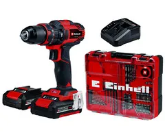 Einhell Gereedschap Einhell TE-CD 18/40 Li-i Kit 2.0 Ah +64 delige accessoireset - Accu Klopboor-/Schroefmachine - 2 accu's - Power X-Change
