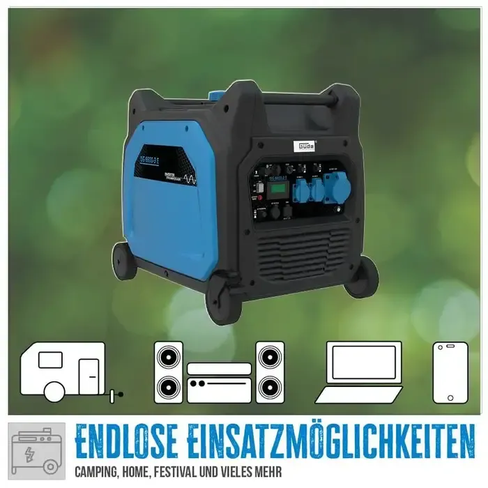 Güde Gude Inverter stroomgenerator ISG 6600-3 E