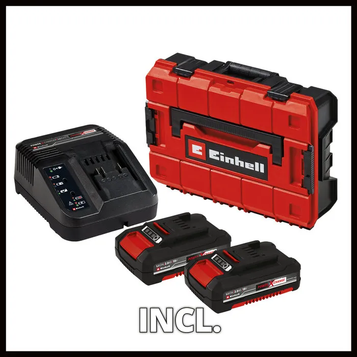Einhell Gereedschap Einhell TP-CD 18/80 Li-i BL Kit 2.0 Ah - Accu Klopboor-/Schroefmachine - 2 accu's - Power X-Change