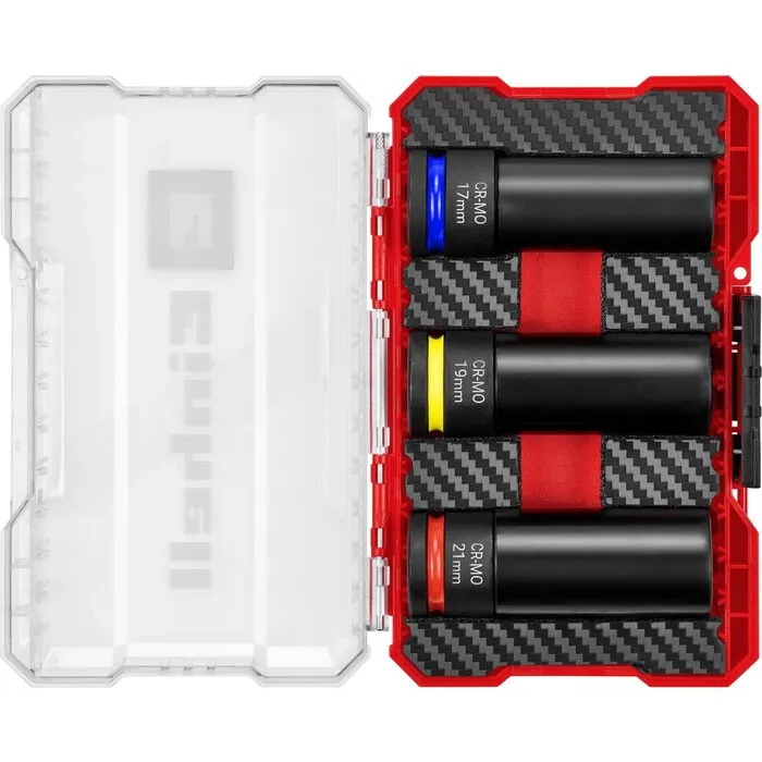 Einhell Gereedschap Einhell Impact Doppenset - 3-delig - M-Case