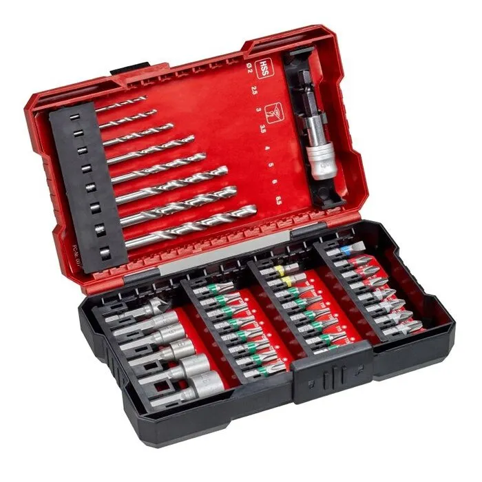 Einhell Gereedschap Einhell Boor-/Bitset - 39-delig- L-Box