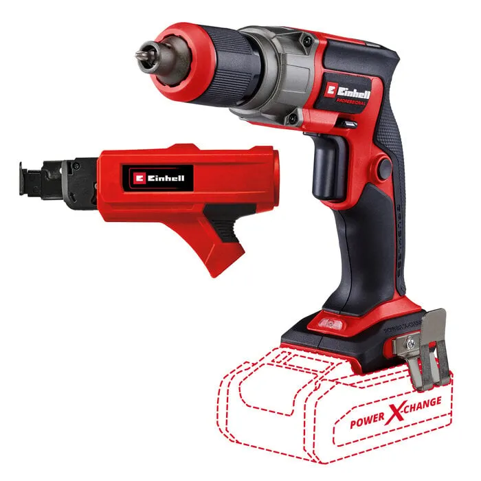 Einhell Gereedschap Einhell TP-DY 18 Li BL Solo + Magazijn - Accu Gipsplaatschroevendraaier - Power X-Change
