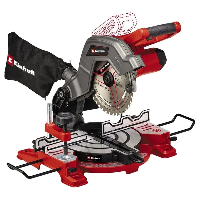 Einhell Gereedschap Einhell TE-MS 18/8 Li Solo - Accu Afkort-/Verstekzaag - Ø216 mm - Power X-Change