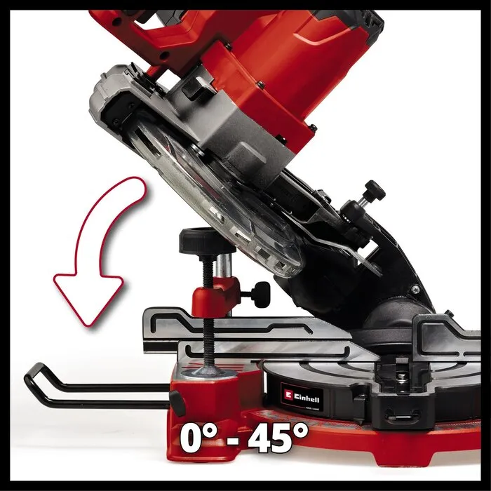Einhell Gereedschap Einhell TE-MS 18/8 Li Solo - Accu Afkort-/Verstekzaag - Ø216 mm - Power X-Change
