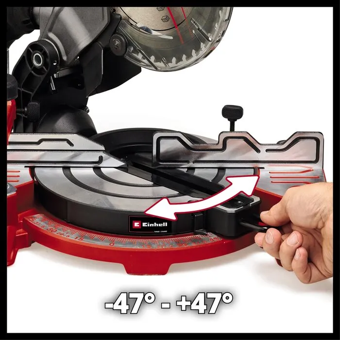 Einhell Gereedschap Einhell TE-MS 18/8 Li Solo - Accu Afkort-/Verstekzaag - Ø216 mm - Power X-Change