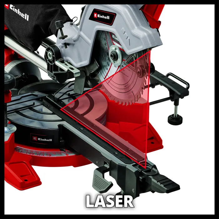Einhell Gereedschap Einhell TE-SM 8 L Dual - Radiaal-, Afkort-/Verstekzaag - Ø216 mm