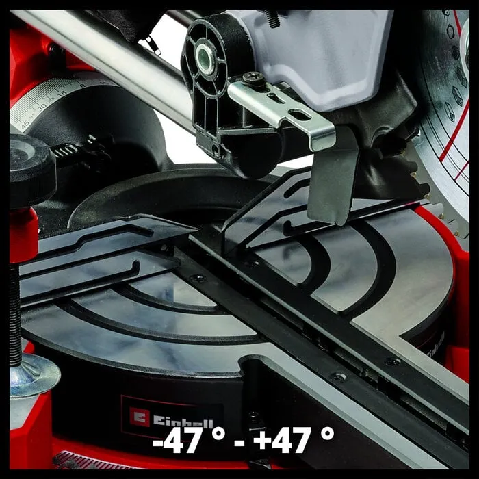 Einhell Gereedschap Einhell TE-SM 8 L Dual - Radiaal-, Afkort-/Verstekzaag - Ø216 mm