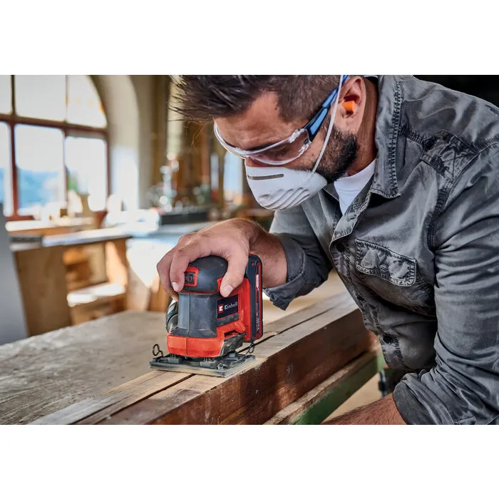 Einhell Gereedschap Einhell TE-OS 18/113 3X Li Solo - Accu Multischuurmachine - 101x113 mm - 150x150x100 mm - 130x80 mm - Power X-Change