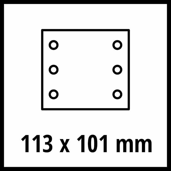 Einhell Gereedschap Einhell TE-OS 18/113 3X Li Solo - Accu Multischuurmachine - 101x113 mm - 150x150x100 mm - 130x80 mm - Power X-Change