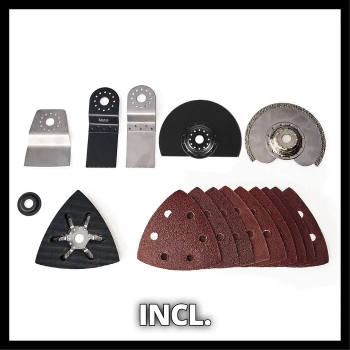 Einhell Gereedschap Einhell TP-MG 18 Li BL Solo Professional- Accu Multitool - Power X-Change