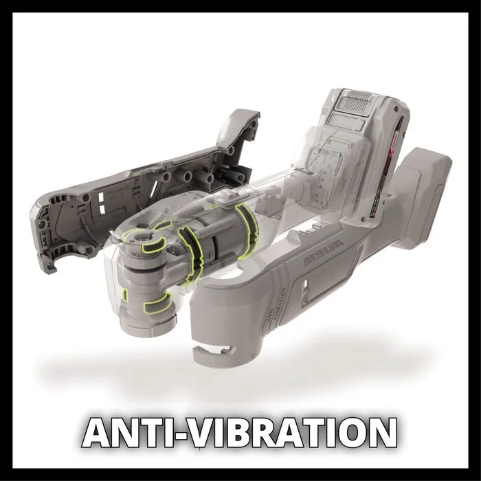 Einhell Gereedschap Einhell TP-MG 18 Li BL Solo Professional- Accu Multitool - Power X-Change