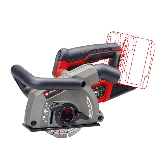 Einhell Gereedschap Einhell Professional TP-MA 36/30 Li BL Solo  - Accu Muurfrees - Power X-Change