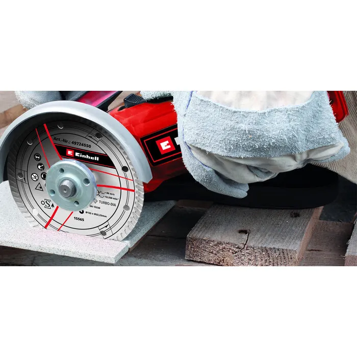 Einhell Gereedschap Einhell Diamantslijpschijf - 1 stuk - Ø125x22x1,2 mm