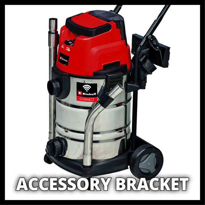 Einhell Gereedschap Einhell TP-VC 36/30 Li S Auto Solo - Accu Nat-/Droogzuiger - 30 L - Power X-Change