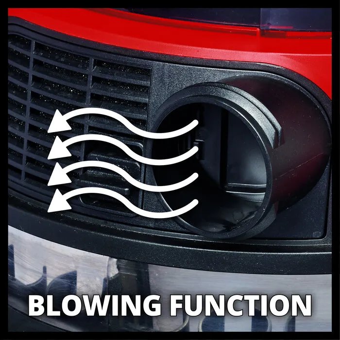 Einhell Gereedschap Einhell TP-VC 36/30 Li S Auto Solo - Accu Nat-/Droogzuiger - 30 L - Power X-Change