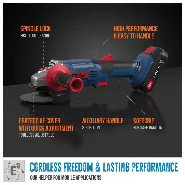 Güde Güde WS 18-0 Akku Haakse slijper 125mm