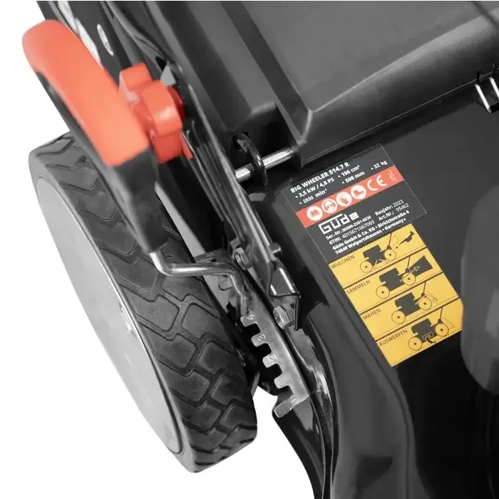 Güde Güde BIG WHEELER 514.3 R LI-ES - Benzine Grasmaaier met Elektrische Start