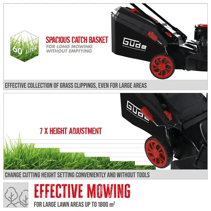 Güde Güde Benzine Grasmaaier Big Wheeler 514.9 R