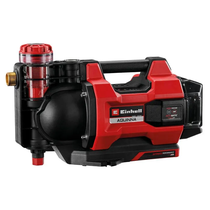 Einhell Gereedschap Einhell AQUINNA 18/30 F LED Automatic Solo - Accu Automatische Tuinpomp - Power X-Change