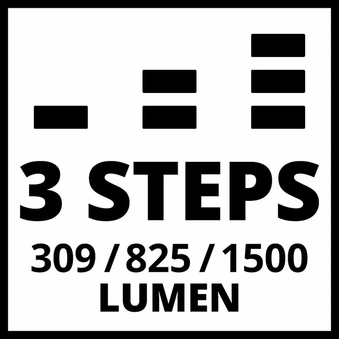 Einhell Gereedschap EinhellGC-OL 18/1500 Li Solo - Accu Lamp - Power X-Change