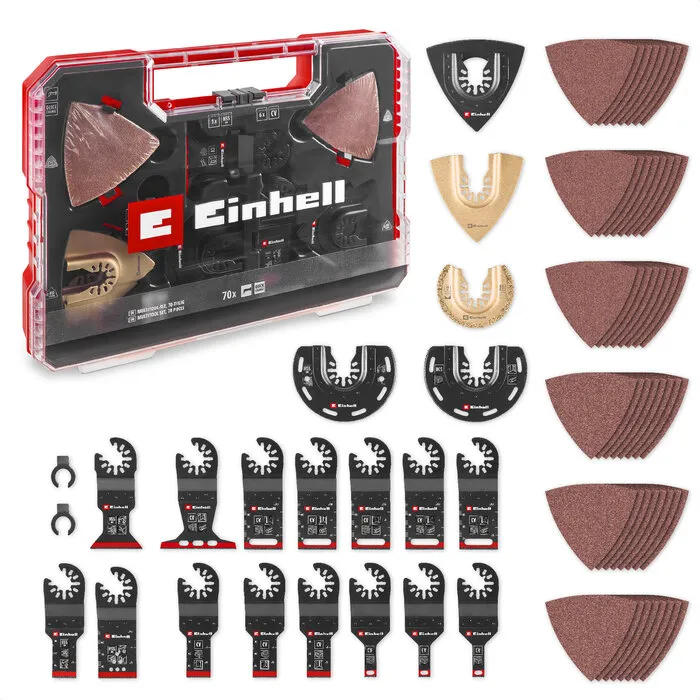 Einhell Gereedschap Einhell Multitoolset - 70-delig - XXL-Case