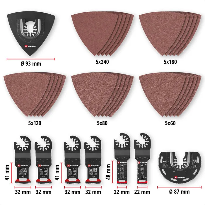Einhell Gereedschap Einhell Multitoolset - 35-delig - XLPLus-Case