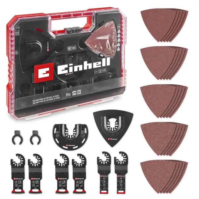 Einhell Gereedschap Einhell Multitoolset - 35-delig - XLPLus-Case