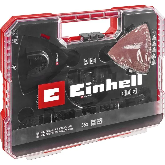 Einhell Gereedschap Einhell Multitoolset - 35-delig - XLPLus-Case