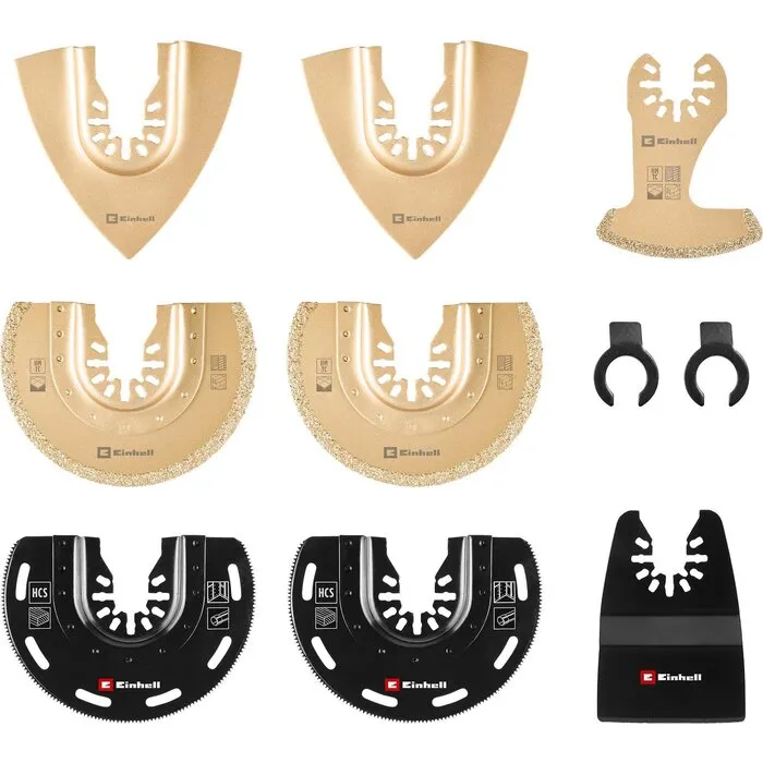 Einhell Gereedschap Einhell Multitoolset - 10-delig - XLPlus-Case
