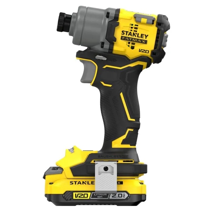 Stanley Stanley SFMCF830D2K-QW Brushless V20 Li-Ion 18V Slagschroevendraaier – Inclusief 2x 2.0Ah Accu, Lader en Koffer
