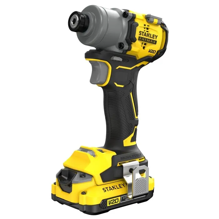 Stanley Stanley SFMCF830D2K-QW Brushless V20 Li-Ion 18V Slagschroevendraaier – Inclusief 2x 2.0Ah Accu, Lader en Koffer