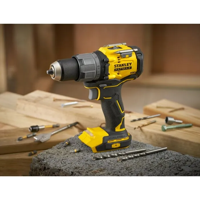 Stanley Stanley SFMCD726D2K Brushless V20 Li-Ion 18V Klopboormachine – Inclusief 2x 2.0Ah Accu, Lader en Koffer