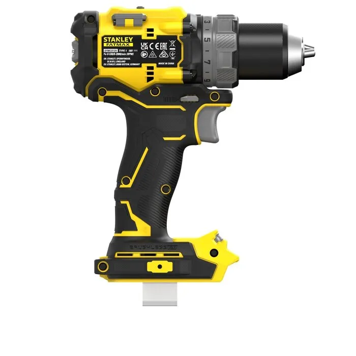 Stanley Stanley SFMCD725B Brushless V20 Li-Ion 18V Schroefboormachine – Zonder Accu/Lader